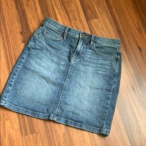 Denim skirt
